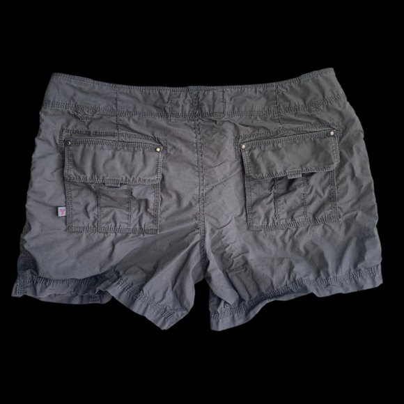 Grey TNA Canvas Shorts - Picture 2 of 2